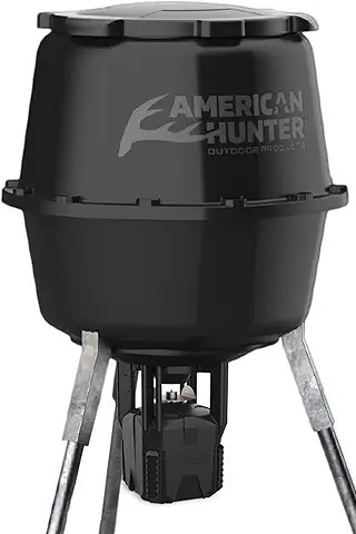 American Hunter XDPRO Kirrautomat – Wildfutterautomat mit 115 L Vorratsbehälter