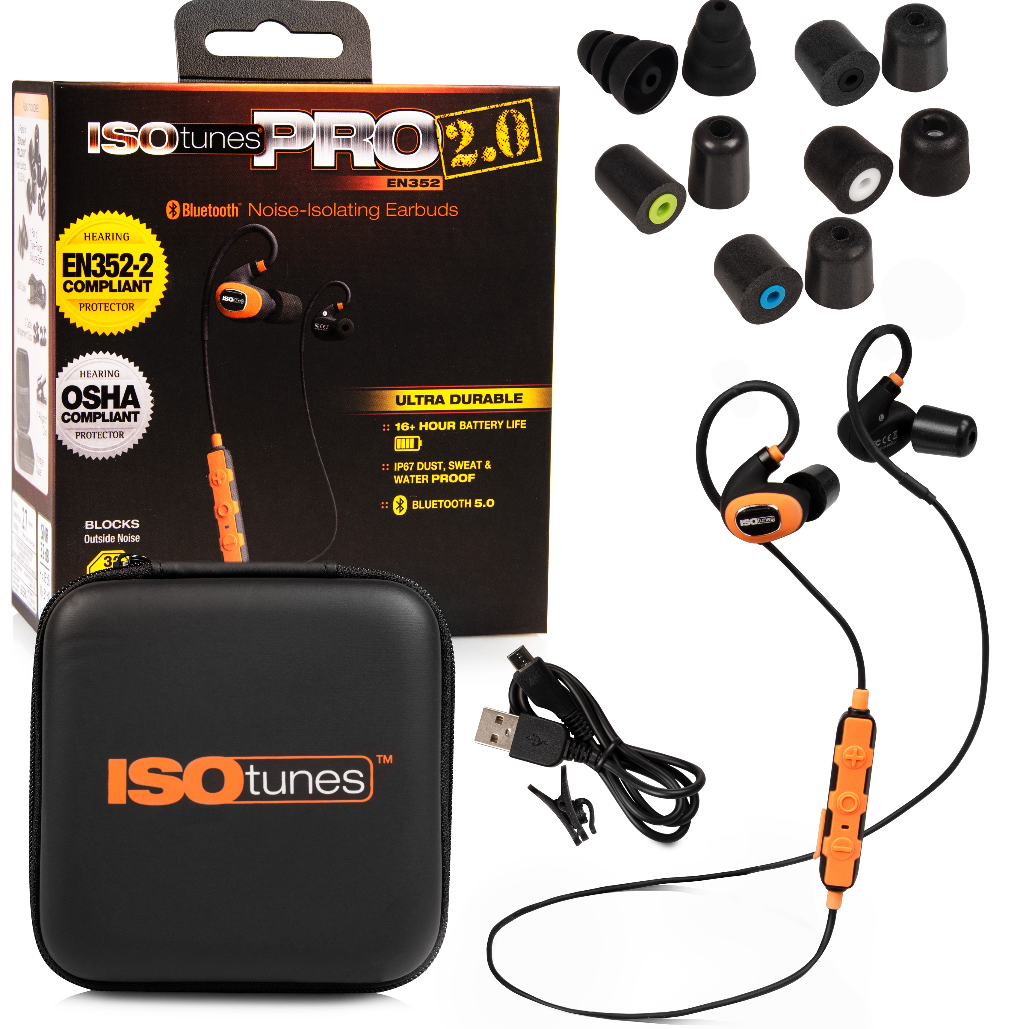 ISOtunes Gehörschutz Stöpsel PRO 2.0 Bluetooth