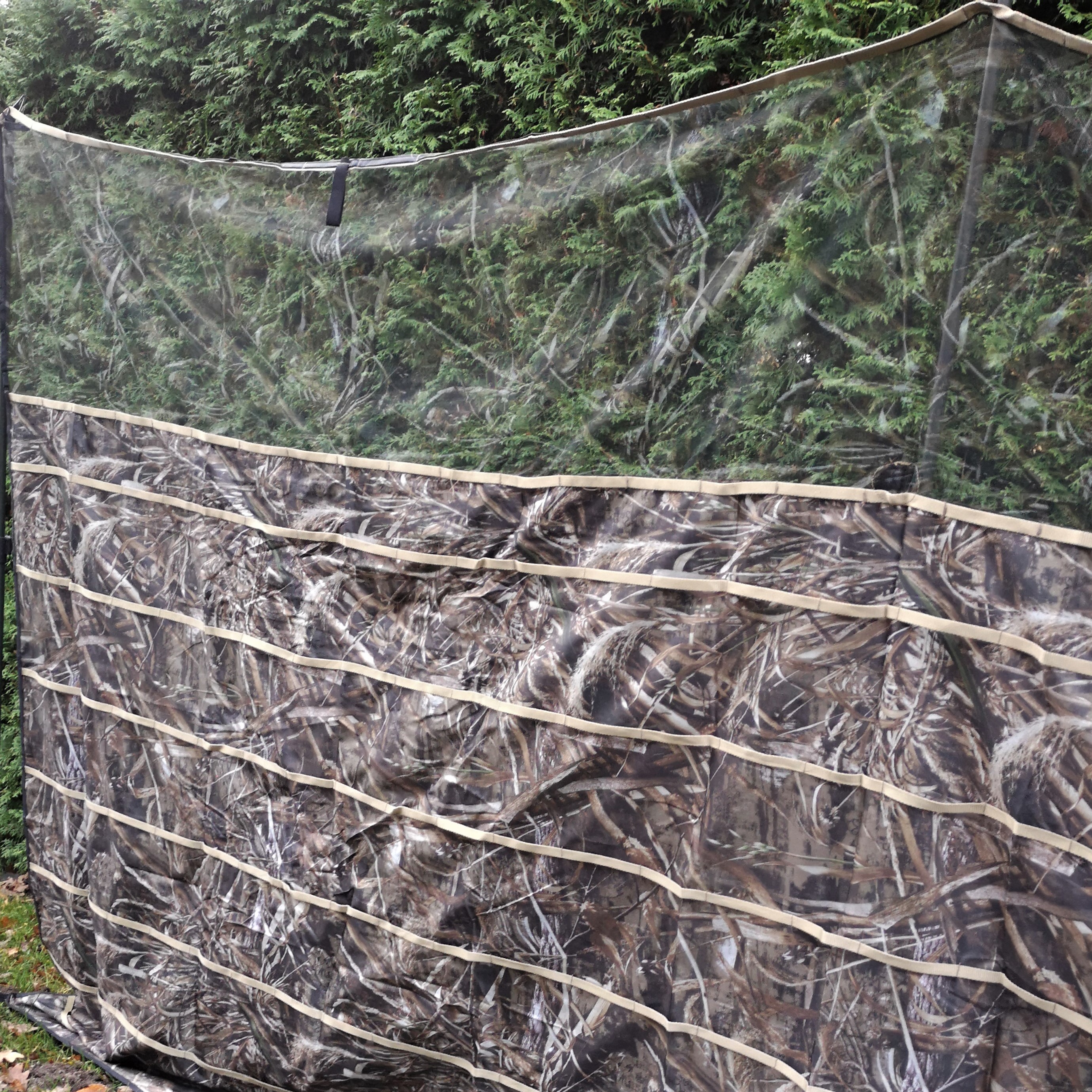 PRO ATTRACT Jagd Tarnnetz 3D Quickblind 4x2