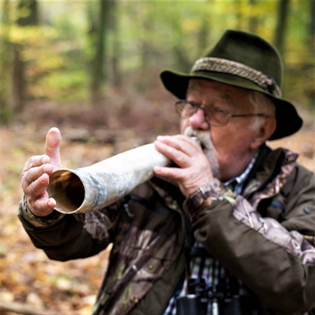 Weisskirchen Rotwildlocker Ochsenhorn Hirschruf