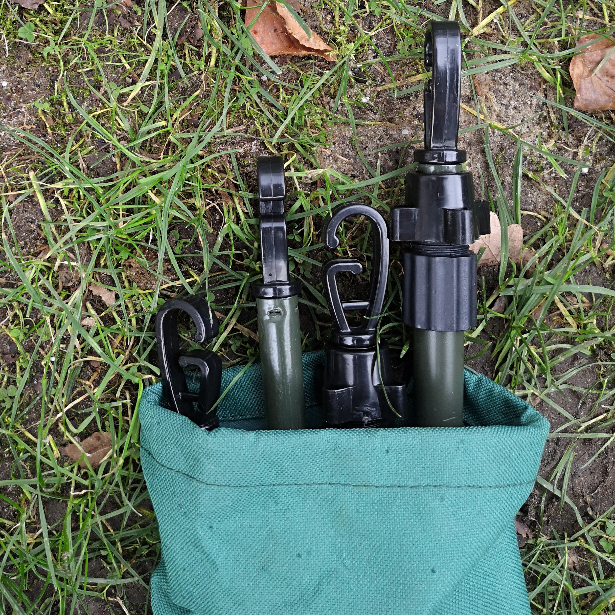 PRO ATTRACT Teleskopstangen Set Steel Poles