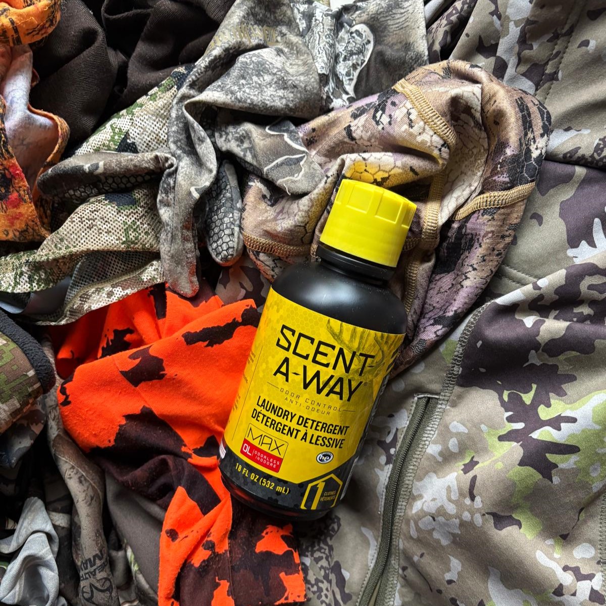SAW Waschmittel Jagdbekleidung