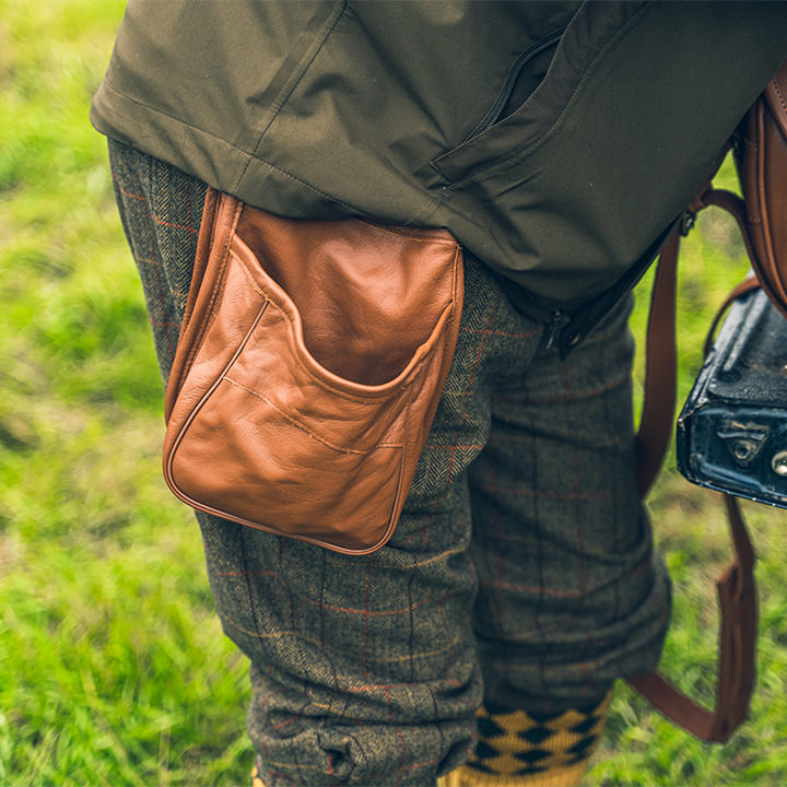 Jack Pyke Leather Cartridge Bag